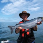 Andys Coho on Fly